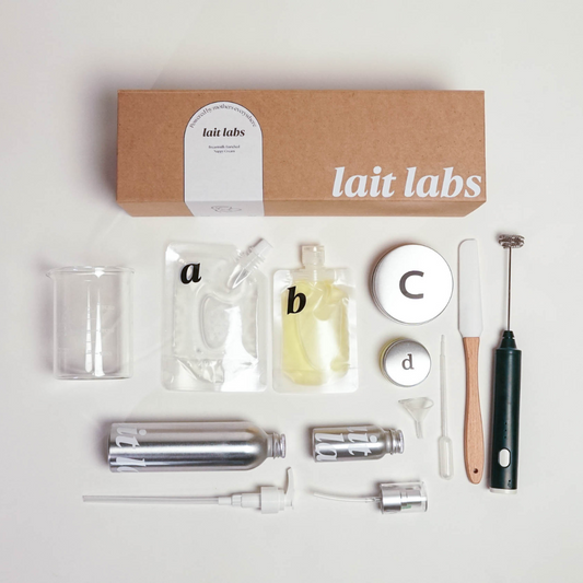 Breastmilk cream, Lait labs kit, Breastmilk kit